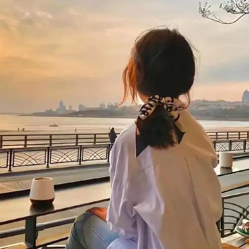 高级感背影头像