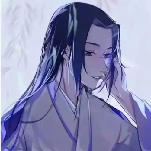 粉红色系头像男头动漫古