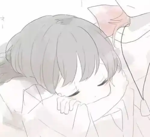 最近火了甜丧味情侣头像甜甜的恋爱,压根就不属于我