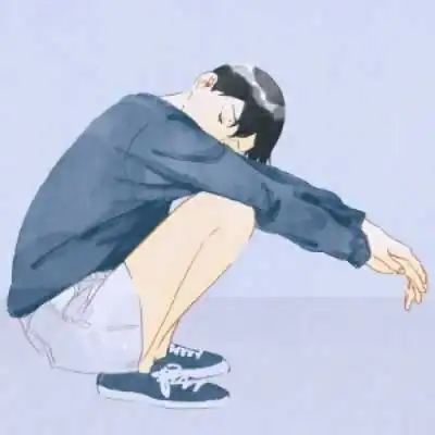 男士头像卡通头像伤感