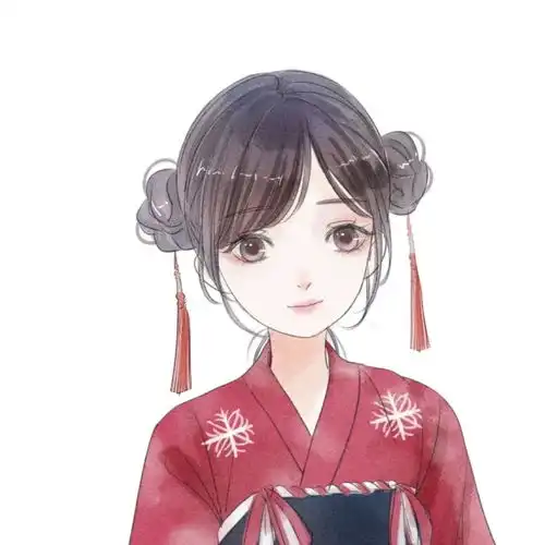 头像抑郁系女古风手绘女