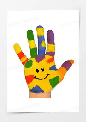 手掌卡通素材手掌卡通图片手掌卡通免费模板下载熊猫办公