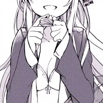 小众黑白动漫女生头像