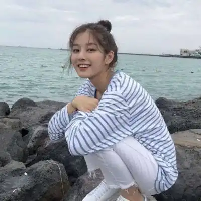 海边头像女生唯美漂亮不念不忘少年蓝