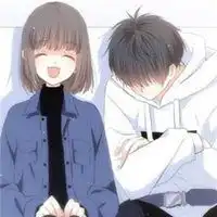 粉红色情侣头像分开微信头像图片大全