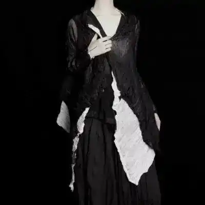 高冷女头黑白系列女生头像