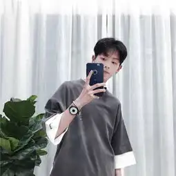 港风男五分袖夏季宽松学生短袖t恤韩版七分半袖男装假两件体恤潮,一品好特惠