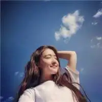 情侣头像蓝色系天空微信头像图片大全