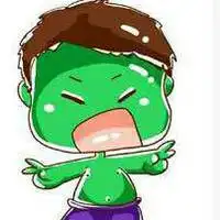 绿色系动漫图片头像男生