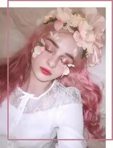 可爱粉色系头像欧美粉色