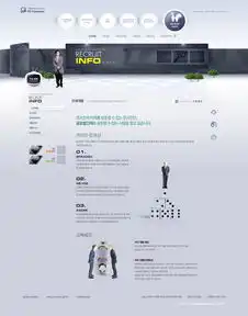 头像灰色系列网站模板