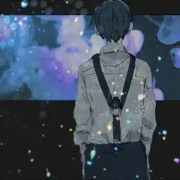 背影或侧影动漫女头高冷图片