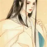水墨古风头像女淡雅