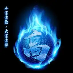 27个蓝色魔幻微信姓氏头像,喜欢的带走,没有你的留言评论