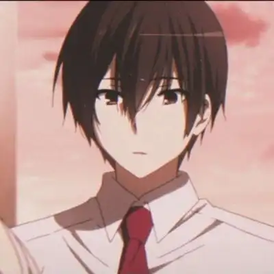 二次元萌系头像情侣折木