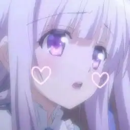 卡哇伊元气少女头像星星都睡了,再悄悄想你一下吧