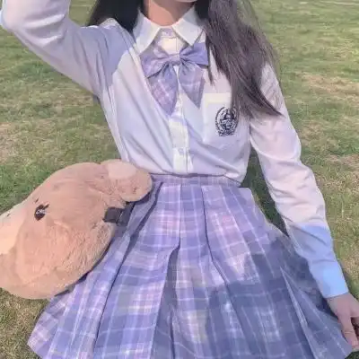 校园制服女生头像不露脸制服风青春个性头像非主流