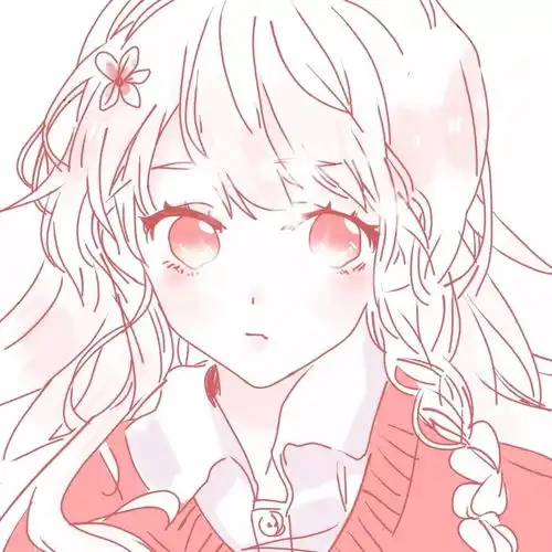 女生头像简约风系动漫风