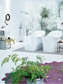 阳光住进家暖色系卫浴温馨过冬