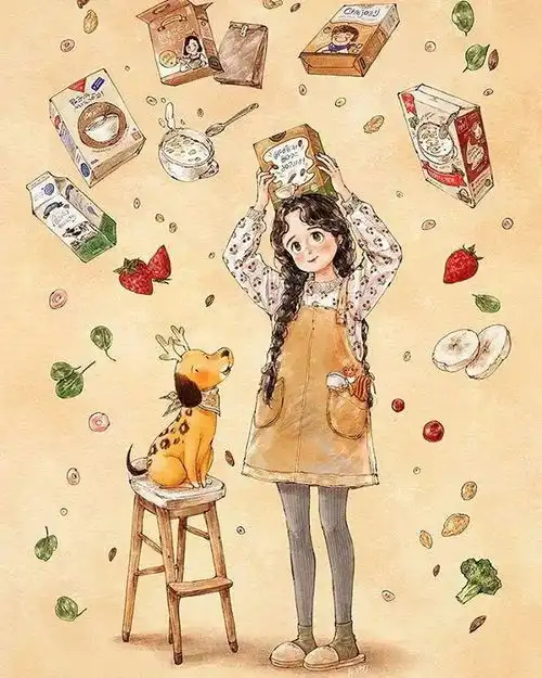 她画的每一张都是女生的梦想