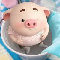 微信卡通猪头像猪猪