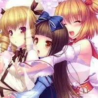 韩系动漫二人闺蜜头像动