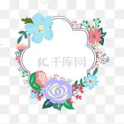 免费下载手绘玫瑰花环图片大全千库网png