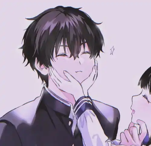 动漫头像一生懒惰却在想你这件事上很用心