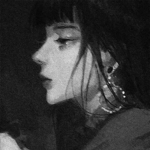 头像女丧系黑色头像