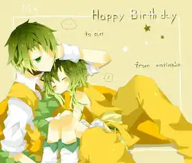 绿色系头像女可爱卡通壁