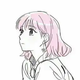 文艺短发女生韩系头像手