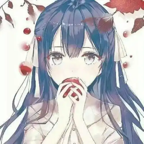 头像抑郁系女古风蓝色系