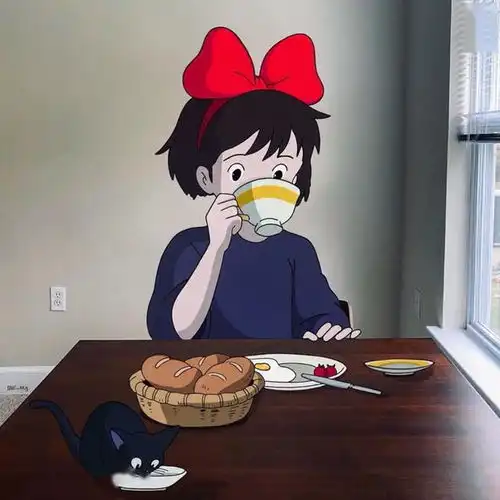 宫崎骏人物走进现实生活