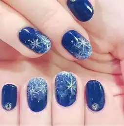 爆红ins的圣诞美甲,直接拿图快去做起来吧