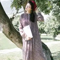 dadanako推荐日系复古花瓣小立领百褶娃娃款堆糖,美图壁纸兴趣社区