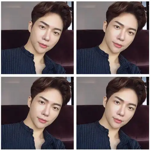 韩系头像男生刘海