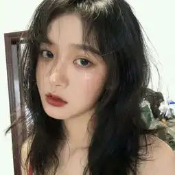 唯美好看的长发侧颜女生图像