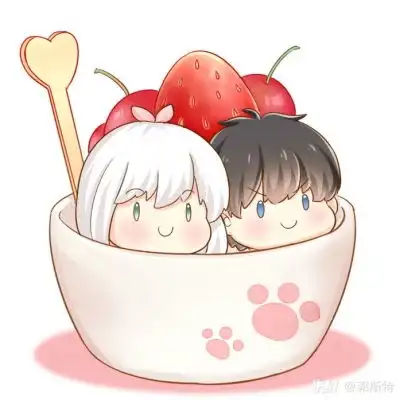 超可爱卡通头像卡哇伊,吃货必备年轻人专用的