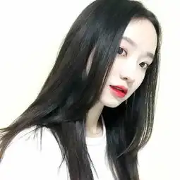 浪味girl韩系女头半身长发红唇堆糖,美好生活研究所