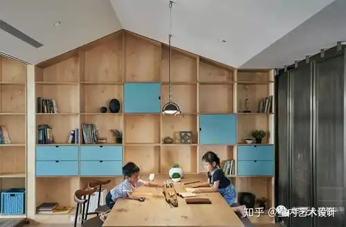 北欧风格的书房丨总能给你带来不一样的惊喜