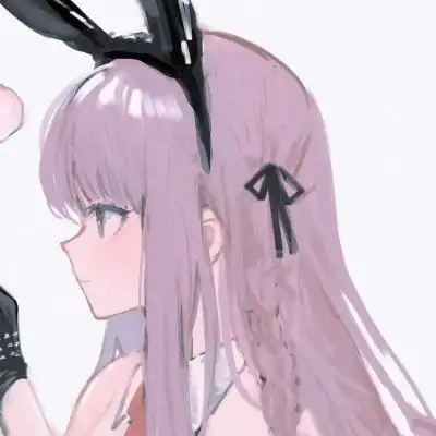 清冷破碎感头像女动漫玫