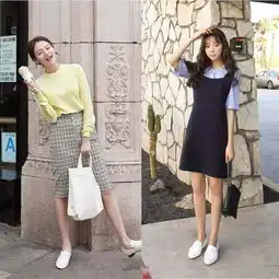 甜美又温柔的时尚穿搭,显高又显瘦,小个子女生一定不要错过