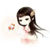 画q版萌系小女孩古风头