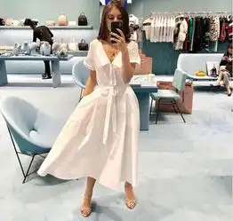 超时髦的4条仙女裙,穿上气质加倍