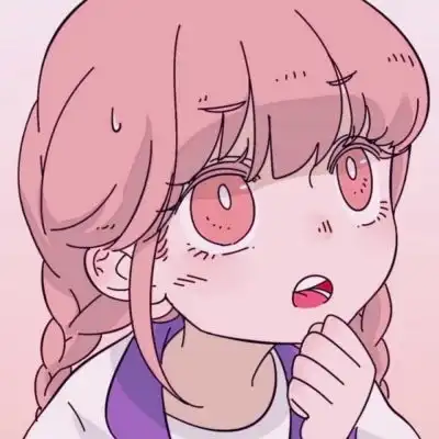 卡哇伊萌萌粉色系二次元动漫女生头像少女心萌动的卡通女头