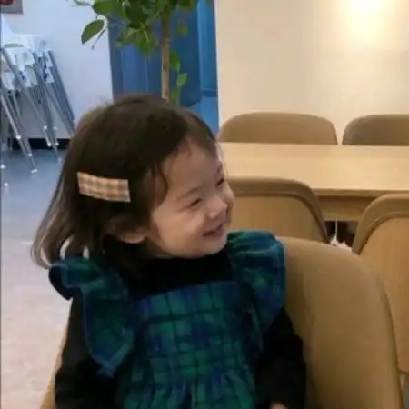 萌娃情头一男一女可爱,我们一起慢慢长大
