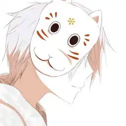 求摘面具的动漫图片