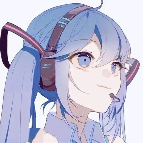 绝美蓝色系动漫头像值得保存