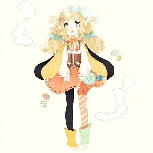 插画手绘二次元美女动漫萌壁纸