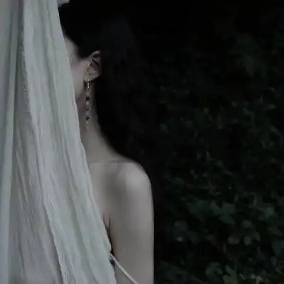 丧系列女头黑暗丧风格女头像